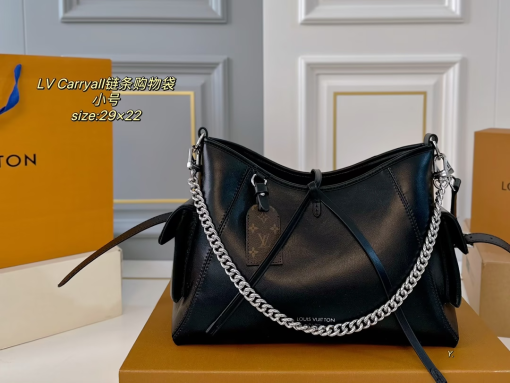 Louis new arrival Dark cargo carryall bag size: 29*22 cm grey