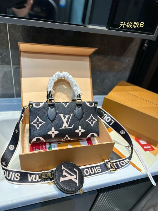Louis new arrival Onthego East West bag size: 25.14cm five