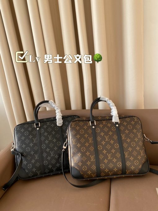 Louis new arrival briefcase laptop bag 005 size: 37*27 cm black
