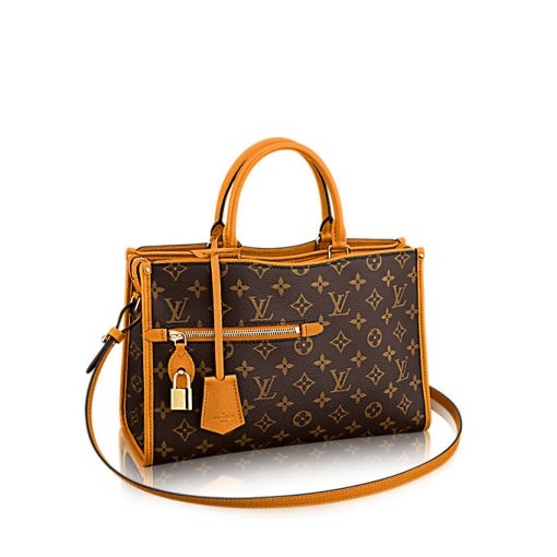 L-bag Monogram Canvas POPINCOURT MM SAFRAN IMPERIAL Default Title
