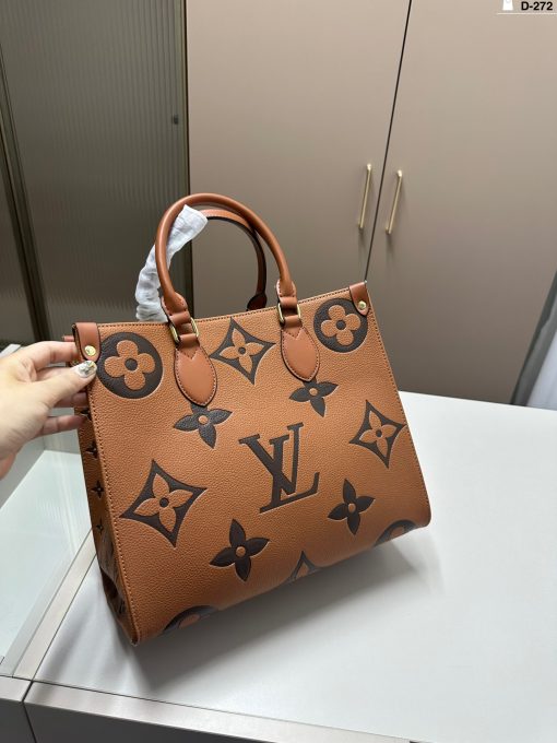 louis new arrival onthego tote bag size: 32.15.27 cm three