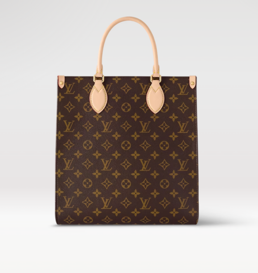 Louis Sac Plat Monogram Brown Mediums size : 30*32 cm Default Title