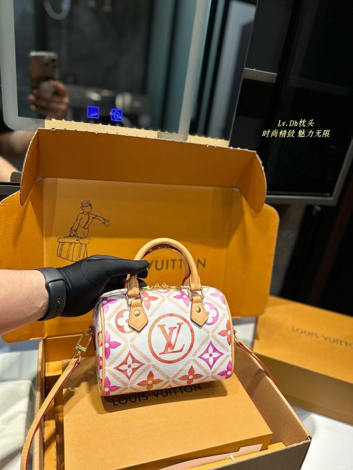 Louis NANO SPEEDY 2024 new arrival bag size: 20cm blue