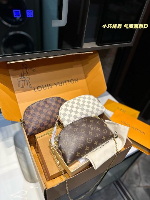 Louis Alma new arrival mini bag size: 24*17 cm dark-brown
