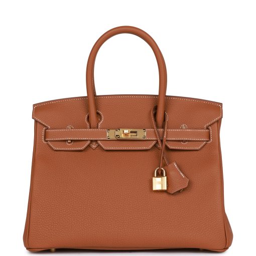 H Birkin 30 Gold Togo Gold Hardware Default Title