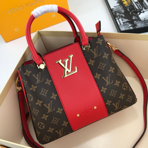 Louis new arrival tote bag red bag size: 30-23-13cm red