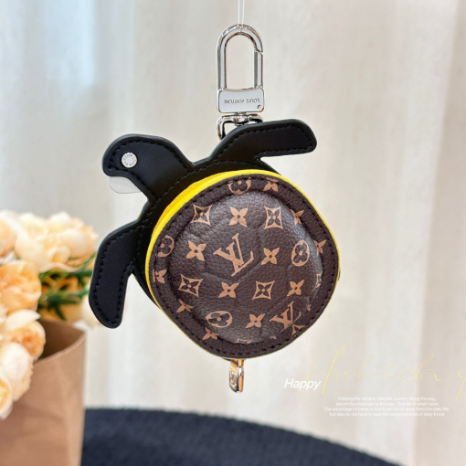 Louis new arrival Turtle Pouch key wallet yellow