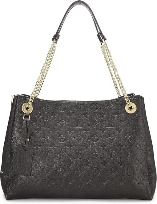 Louis Pre-Loved Black Monogram Empreinte Surene MM Black Default Title