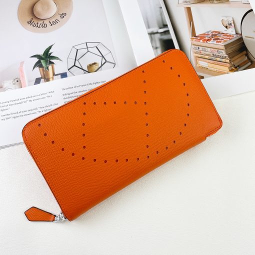 H Silk’in Empson-Barenia leather wallets size : 20x11.5x1.5cm 5#