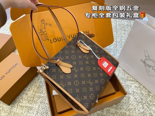 Louis new arrival vintage tote bag size: 28*12*25 cm Default Title