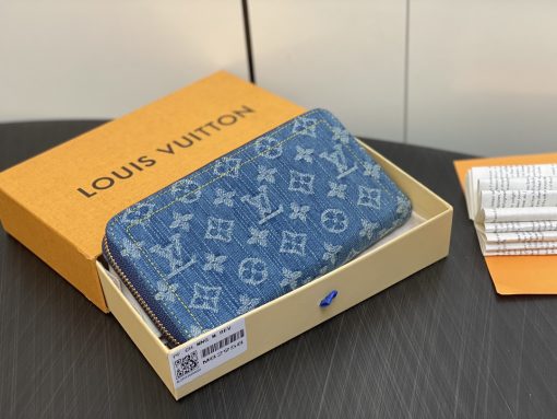 Louis new arrival Zippy Monogram denim wallet size: 19.5*10.5*2.5cm Default Title