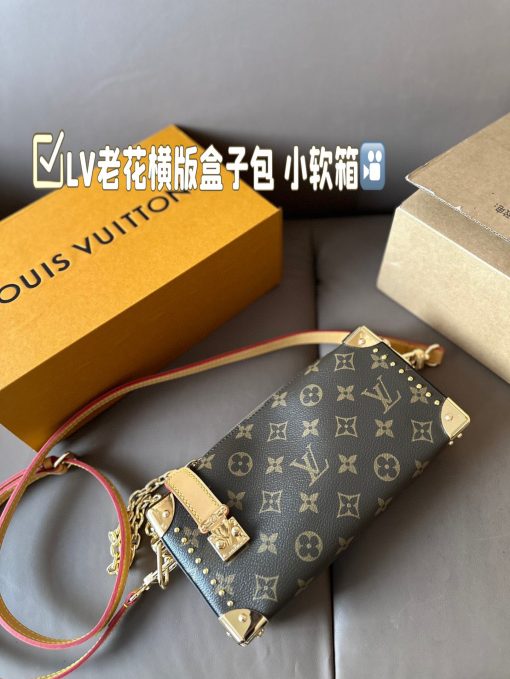 Louis new arrival Side Trunk bag size: 23*11 cm Default Title