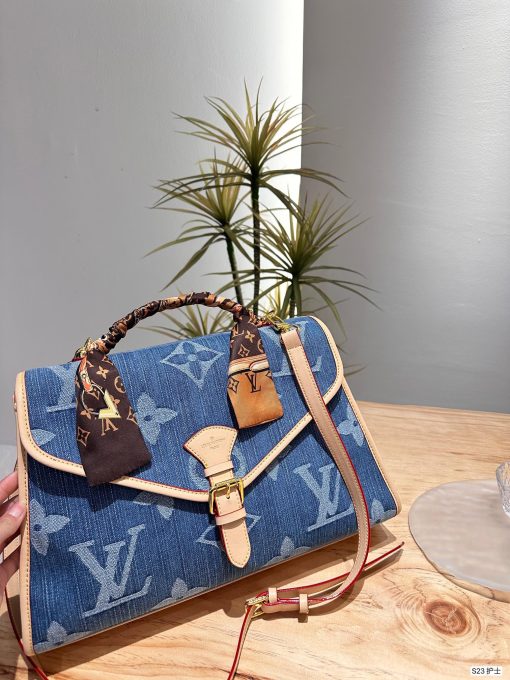 Louis new arrival denim bag size: 38 * 23 cm Default Title