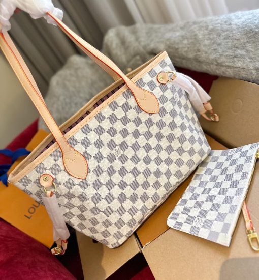 Louis neverfull new arrival small size : 29 cm brown
