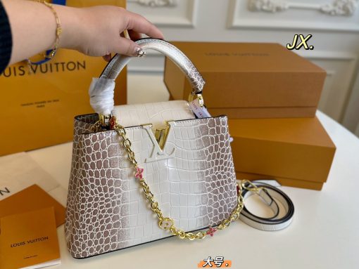 Louis Capucines new arrival bag small size : 20×14 cm