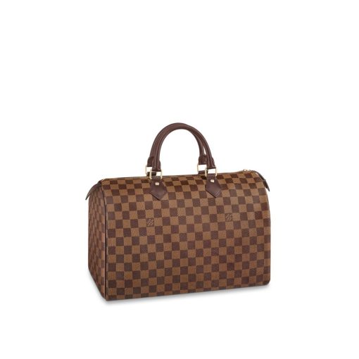 L-bag Damier Ebene Canvas Speedy 35 N41363 Default Title
