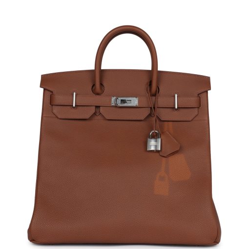 Hermès Coup De Soleil Birkin HAC 40 Gold Togo Palladium Hardware