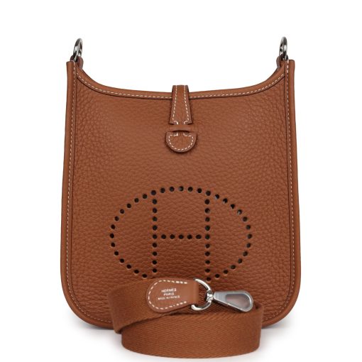 Hermès Evelyne TPM Gold Clemence Palladium Hardware
