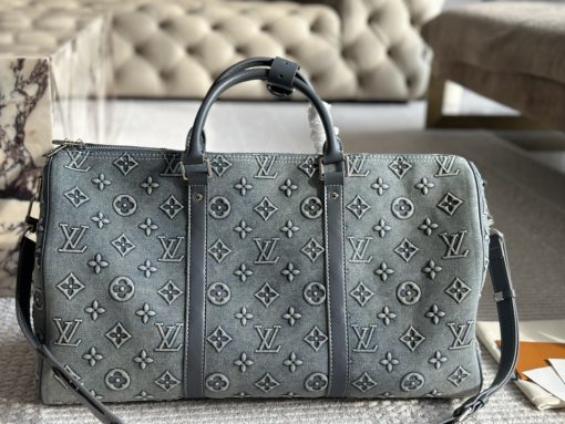 Louis new arrival denim keepall bag size: 50 cm Default Title